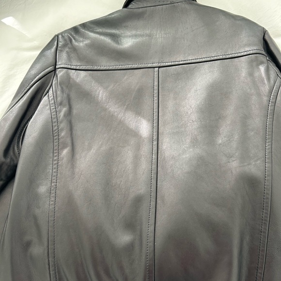 Andrew Marc , men’s , like brand new leather jacket, never worn! - Picture 2 of 4